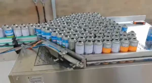 Single Can Automatic Cooking Gas Filling Machine
